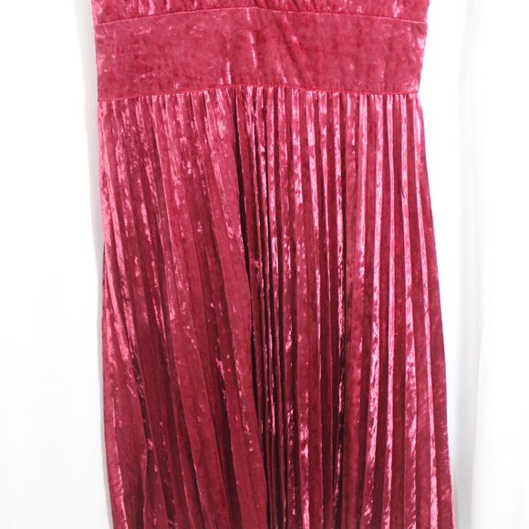 Splendor Spree Velvet Pleated Dress - Picture 8 of 8
